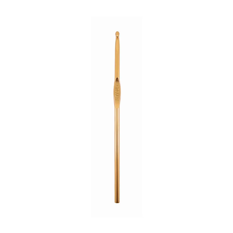 Agulha Croche Circulo Alumínio Colorido 4.5 Mm Com 01 Unidade Unica