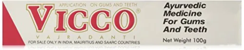 Vicco Vajradanti Ayurvedic Medicine For Gums Teeth 100g - VICCO