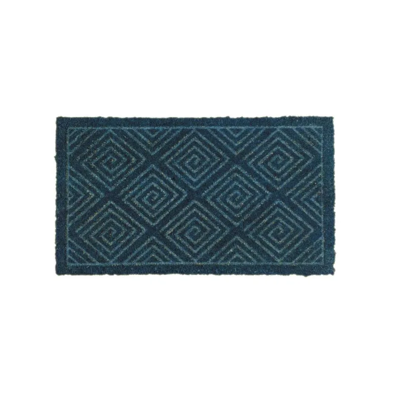 Tapete Geométrico 70x40cm azul Coisas e Coisinhas