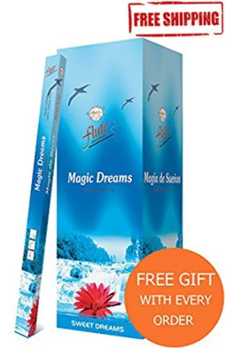 Incense Sticks Flute Magic Dreams Agarbatti 200 Sticks Square Packets - FLUTE