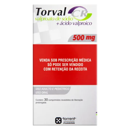 TORVAL CR 500MG 30 COMP REV (C1)-REFERENCIA - PHARMA