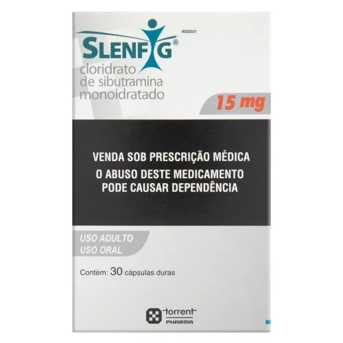 SLENFIG 15 MG 30 CÁPSULAS TORRENT SIMILAR - PHARMA - Produtos Farmacêuticos