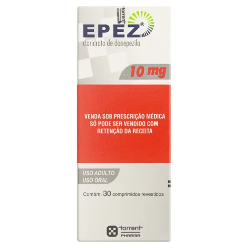 EPÍZ 10MG TORRENT PHARMA CAIXA 30 COMPRIMIDOS REVESTIDOS - PHARMA