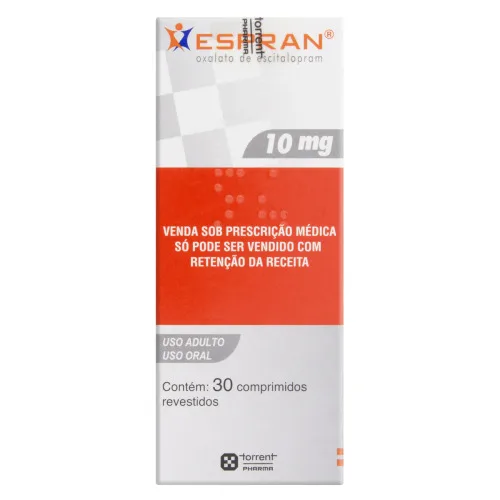 ESPRAN 10MG TORRENT PHARMA CAIXA 30 COMPRIMIDOS REVESTIDOS - PHARMA