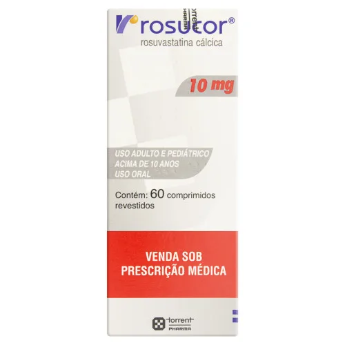 ROSUCOR 10MG TORRENT PHARMA CAIXA 60 COMPRIMIDOS REVESTIDOS - PHARMA