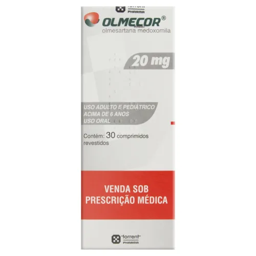 OLMECOR 20MG CX 30 COMP REV - PHARMA