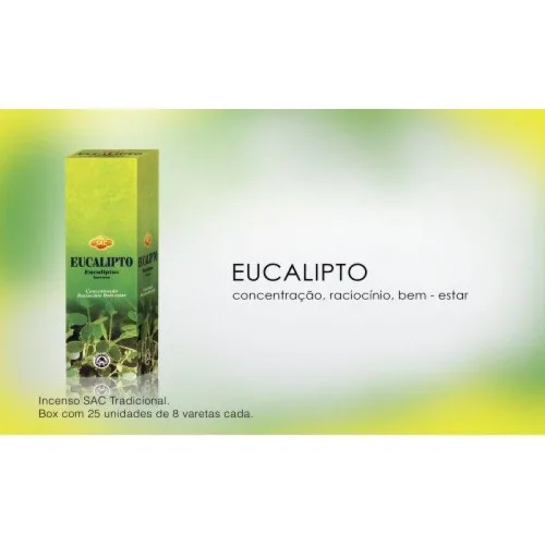 Incenso Sac Eucalipto - SAC