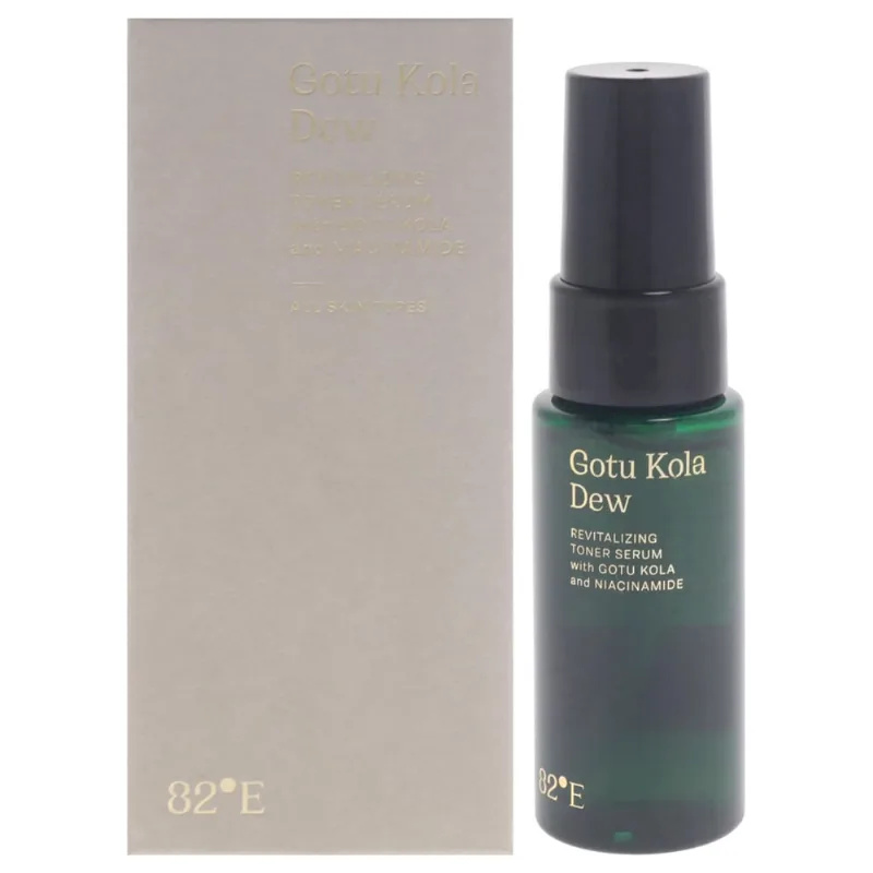 Sérum Tônico 82E Gotu Kola Dew Revitalizante 30mL para mulheres