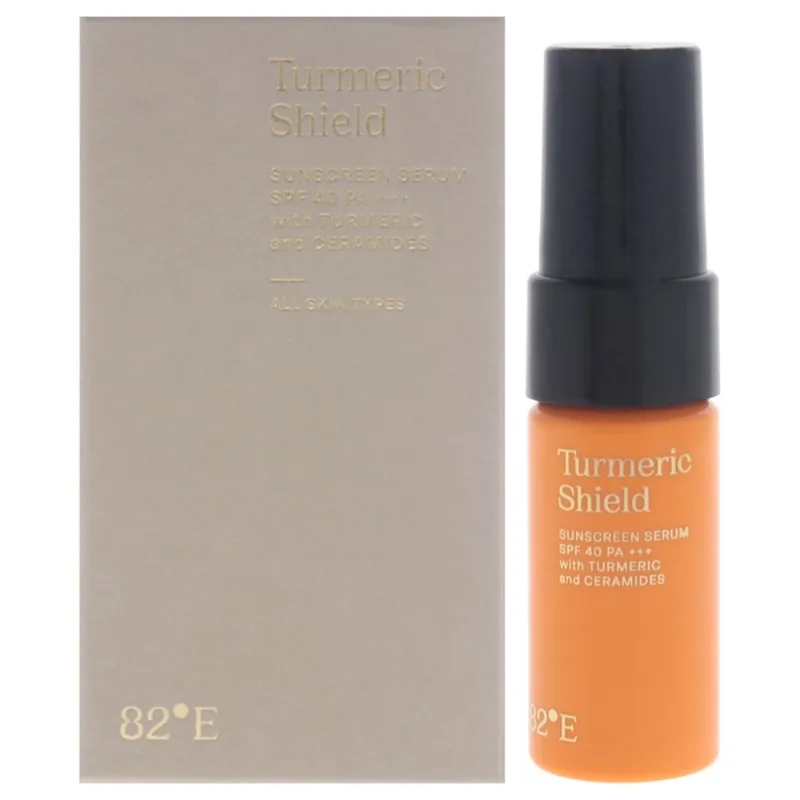 Sérum protetor solar 82E Turmeric Shield spf 40 pa + 15mL