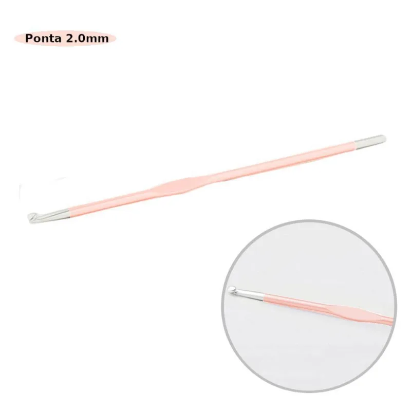 Agulha Para Crochê Knitpro Zing Aluminium 2.0Mm