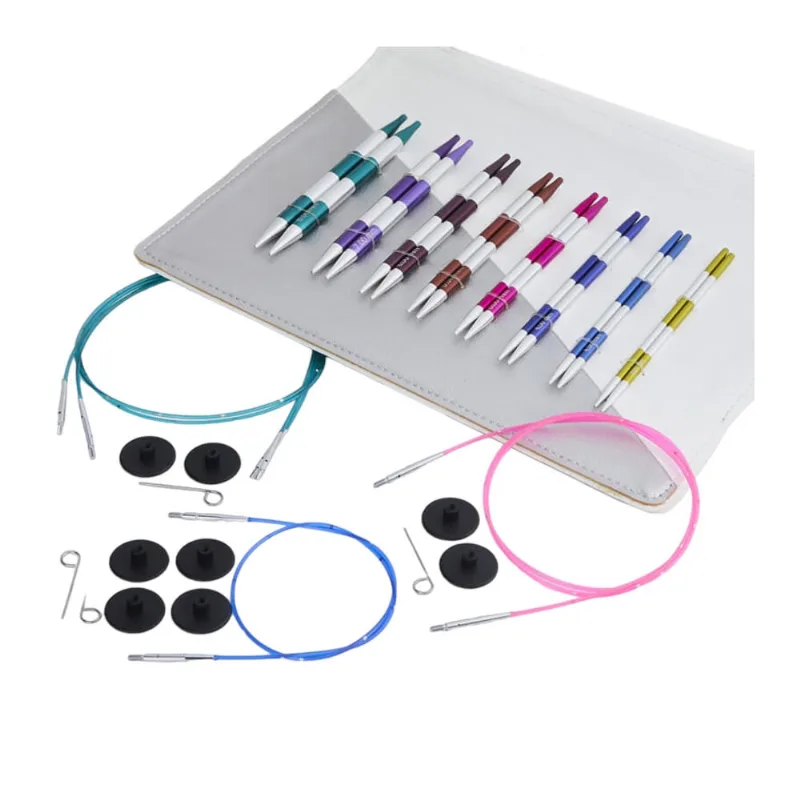 Kit Agulhas Circulares Intercambiável KnitPro SmartStix C/25