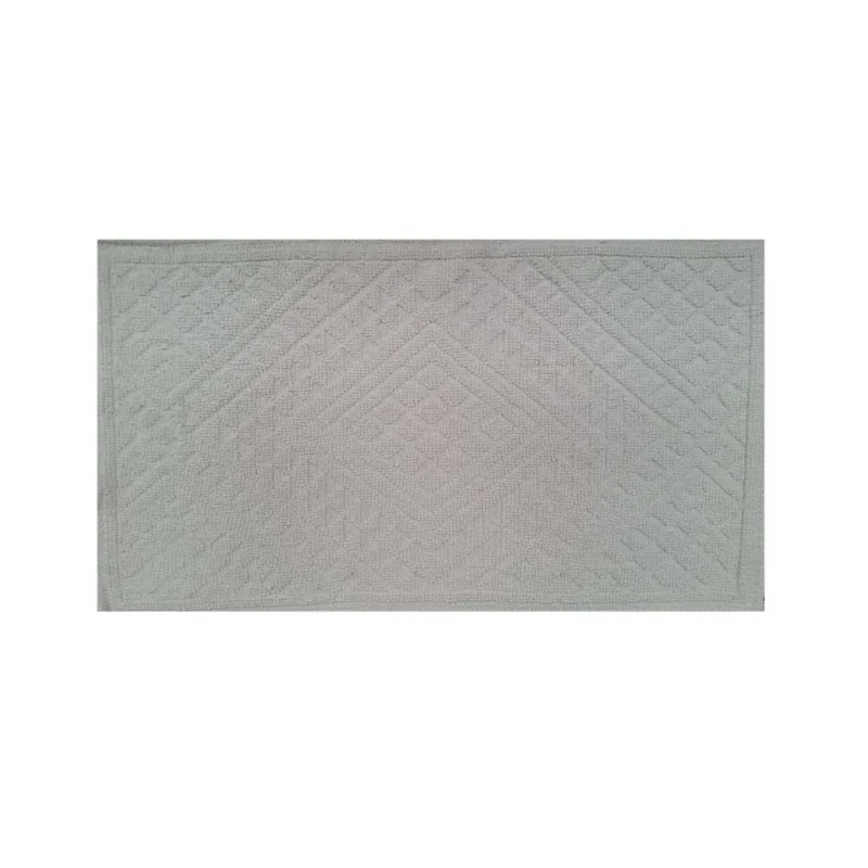 Tapete de algodão Série 2016 tricotado branco Coisas e Coisinhas