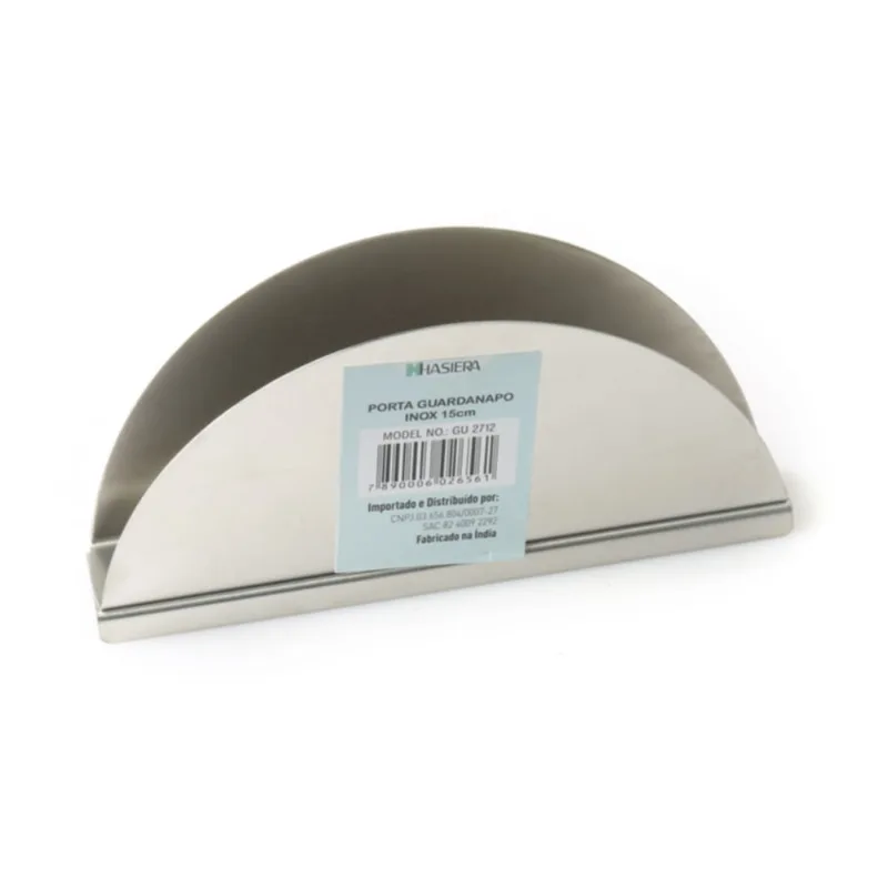 Porta Guardanapos Inox 15 Cm Hasiera
