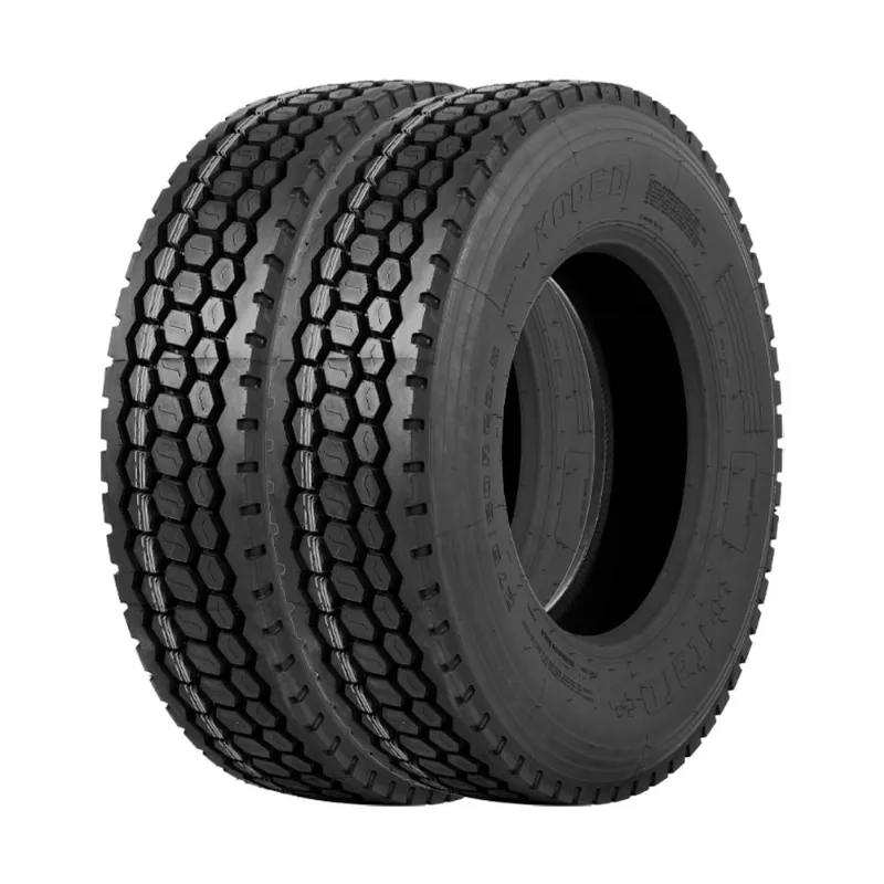 Jogo 2 Pneus Itaro Aro 22.5 Kobe D 275/80R22.5 146/143L 16 Lonas - Tração / Borrachudo