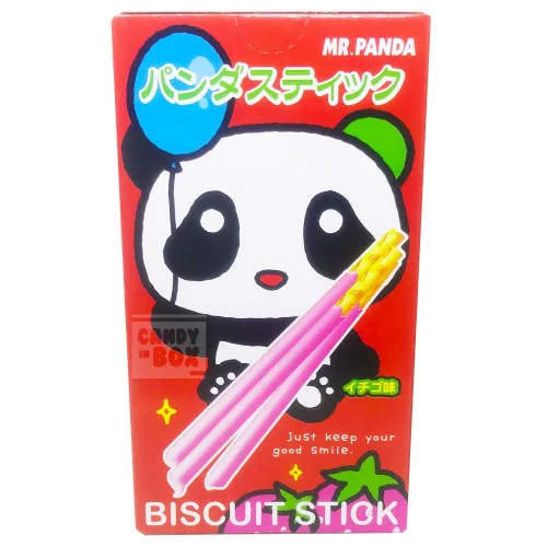 Bisc Richy Panda Palito 40g Morango - PANDA