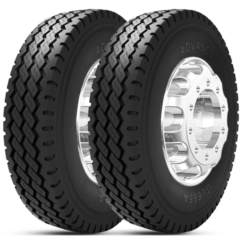 Kit 2 Pneu Advance Aro 22.5 275/80r22.5 149/146L TL Gl665A