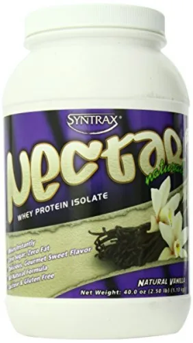 Syntrax Nectar Naturals Supplement, Vanilla, 2.50 Pound - SYNTRAX