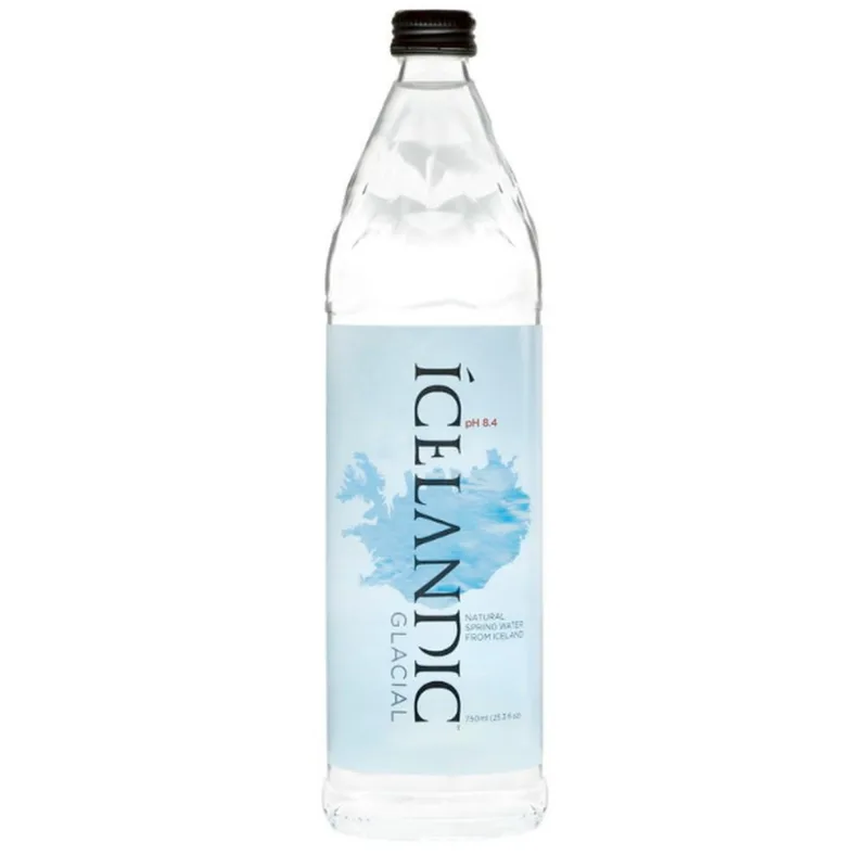 Água Mineral Sem Gás Icelandic Vidro 750ml - Não Informado - Bebidas