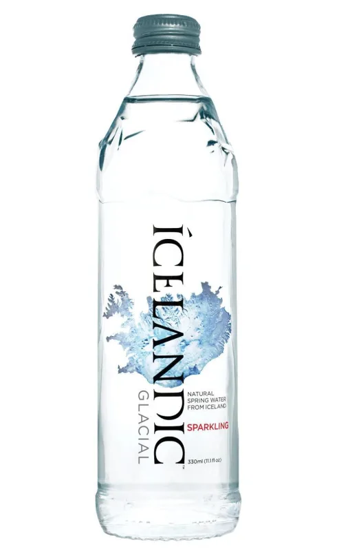 Água Mineral Com Gás Icelandic Vidro 750ml - Não Informado - Bebidas