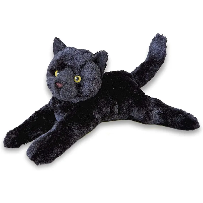 Douglas Tug Black Cat Pelúcia Animal Recheado