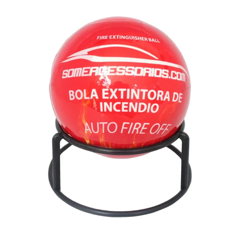 Bola Extintora de Incêndio Vo6 Com Suporte