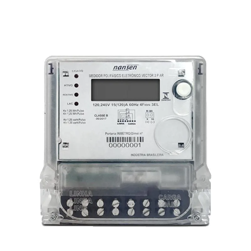 Medidor Polifásico Vector 3 Pa 3el Lig Mono/bi/trif Pima