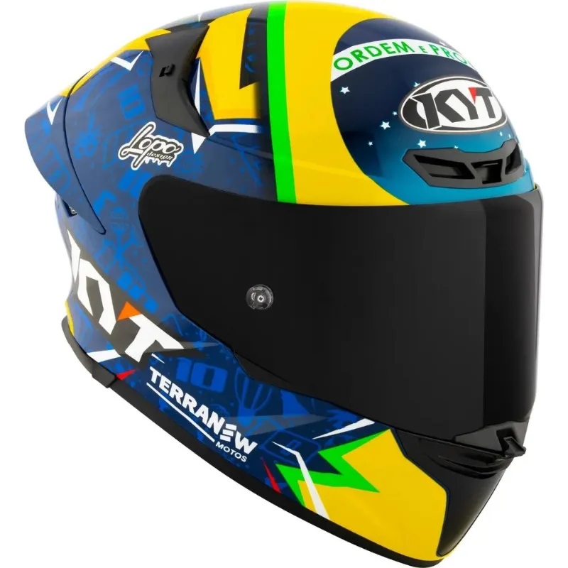 Capacete Kyt Tt Revo Diogo Moreira Edição Brasil Tam 58