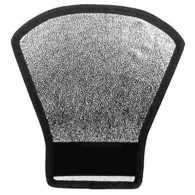 Difusor Rebatedor Universal Para Flash 2 Lados Prata Branco