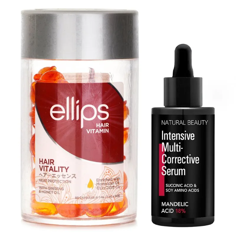 Suplemento Ellips Hair Vitamin Oil Hair Vitality 50 Cápsulas X 1 Ml