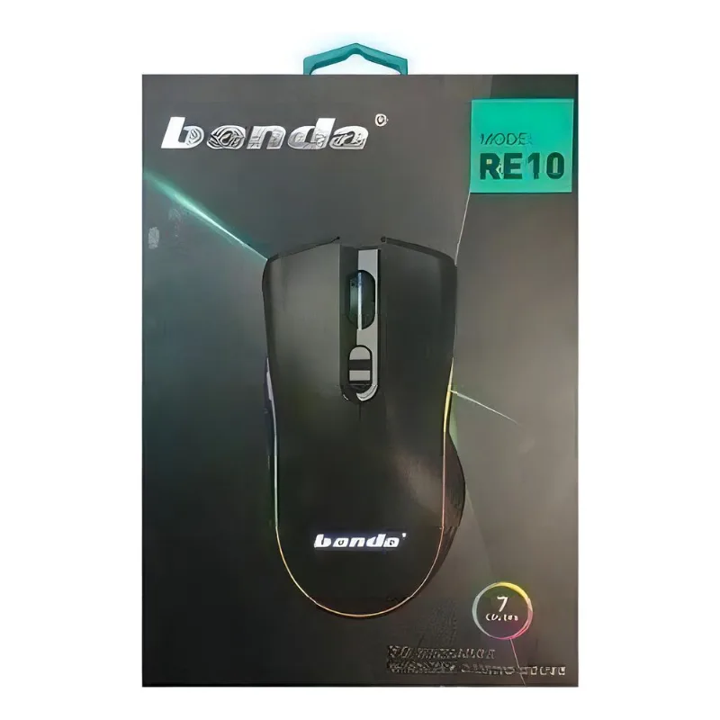 Mouse Gamer Wireless 7D Recharge 4800dpi Band RE10