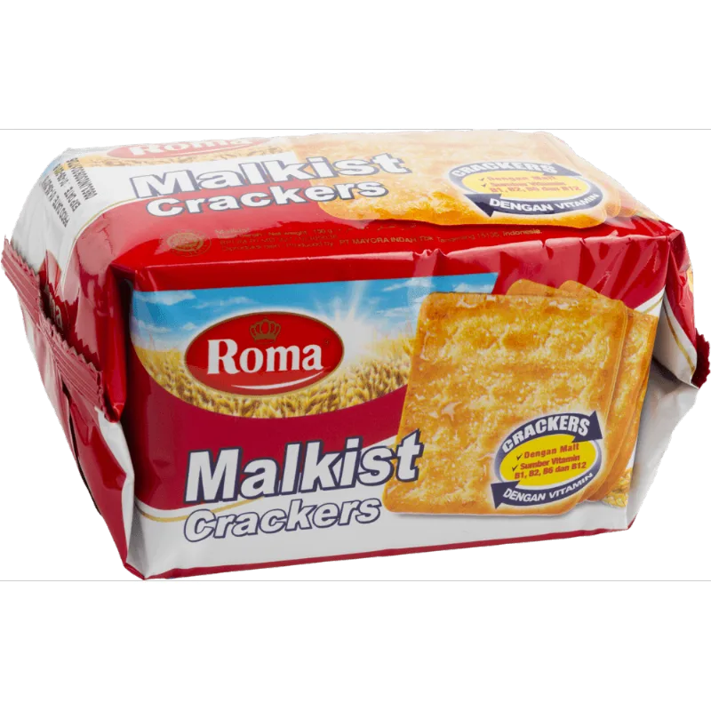 Biscoito Malisk Cracker 150 g Biscoito Roma Malisk Cracker 105g