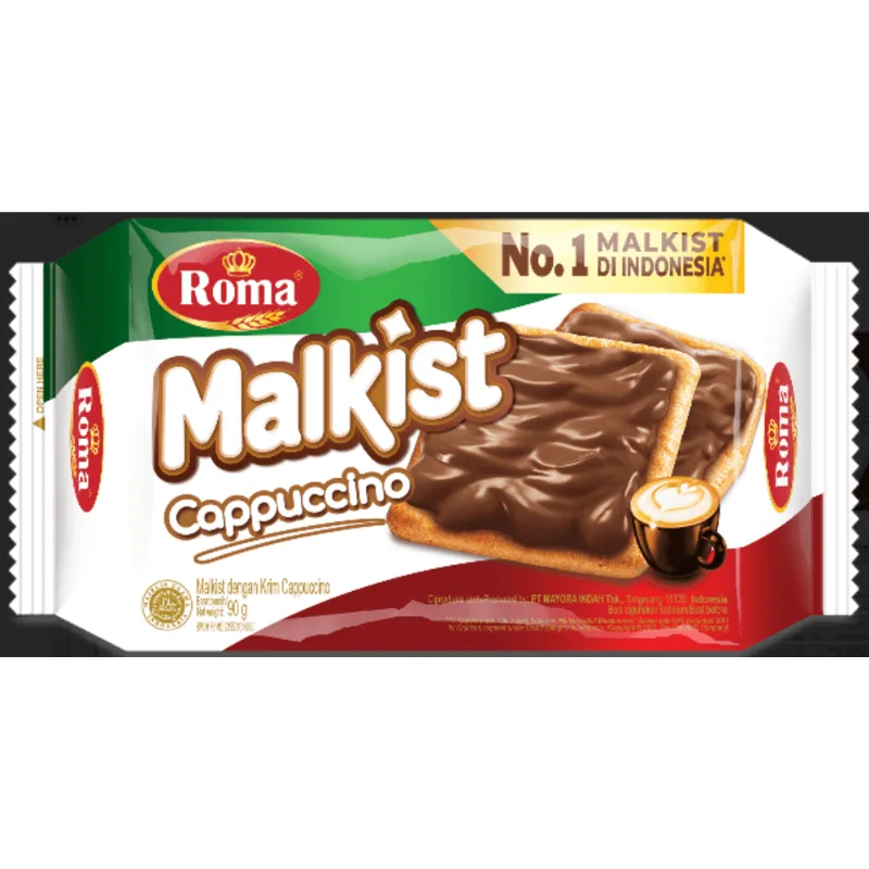 Biscoito Roma Malkist Cappuccino 90g