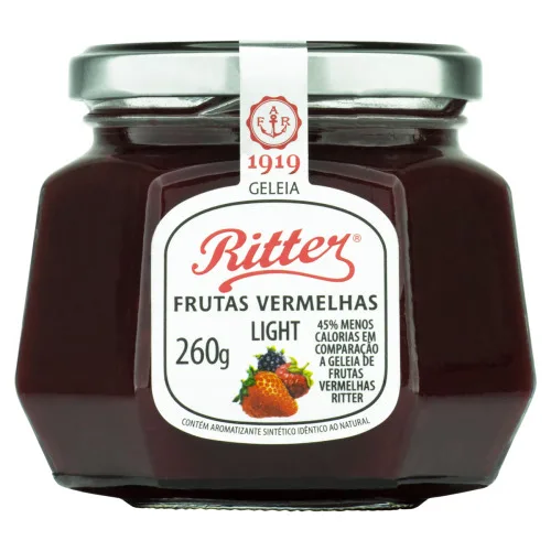 Geleia Ritter Light Fr Vermelhas - RITTER