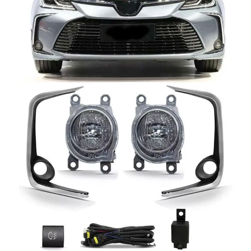 Kit Farol De Milha Toyota Corolla 2020 Led Drl