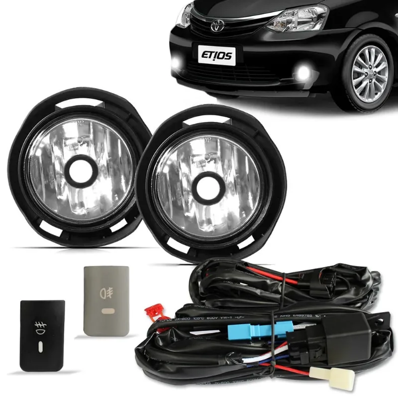 Kit Farol Neblina Milha Etios 2012 / 2021