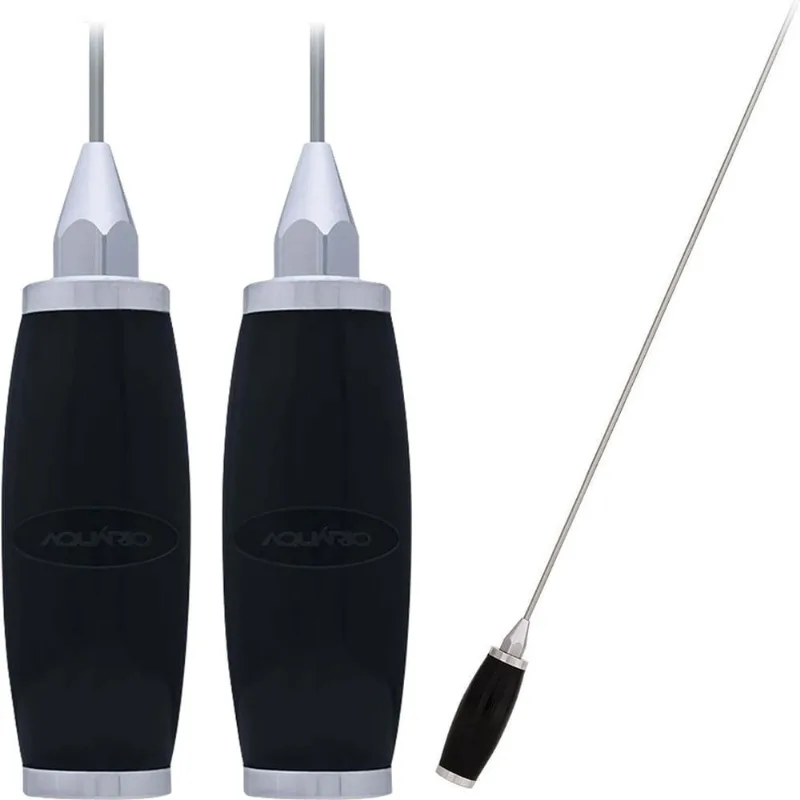 2 Antena Móvel px 2,70 Metros Marinox Radio Amador Caminhão Maria Mole B-2003p