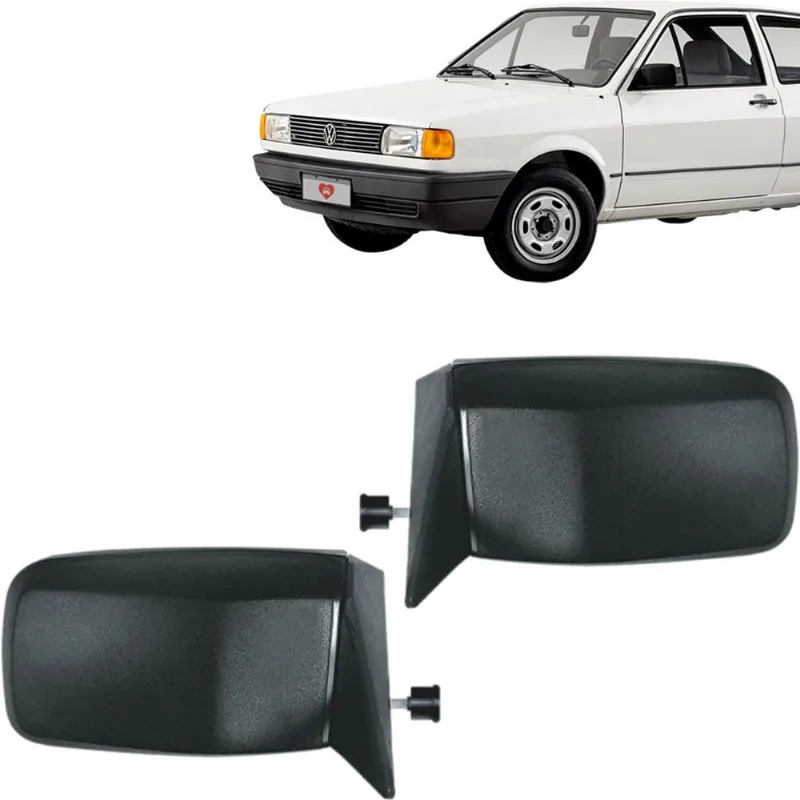 Par Retrovisor Externo Gol Parati Saveiro Voyage 88/94 com Controle Le + Ld