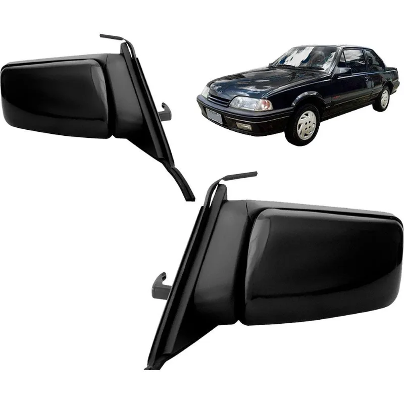 Par Retrovisor Externo Monza 91/93 com Controle Le + Ld