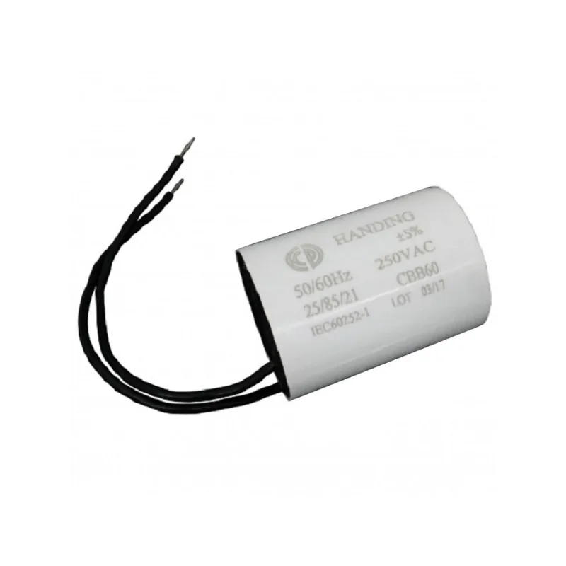 Capacitor De Partida 35uf 2 Fios 250vac Motor Portão Eletrônico
