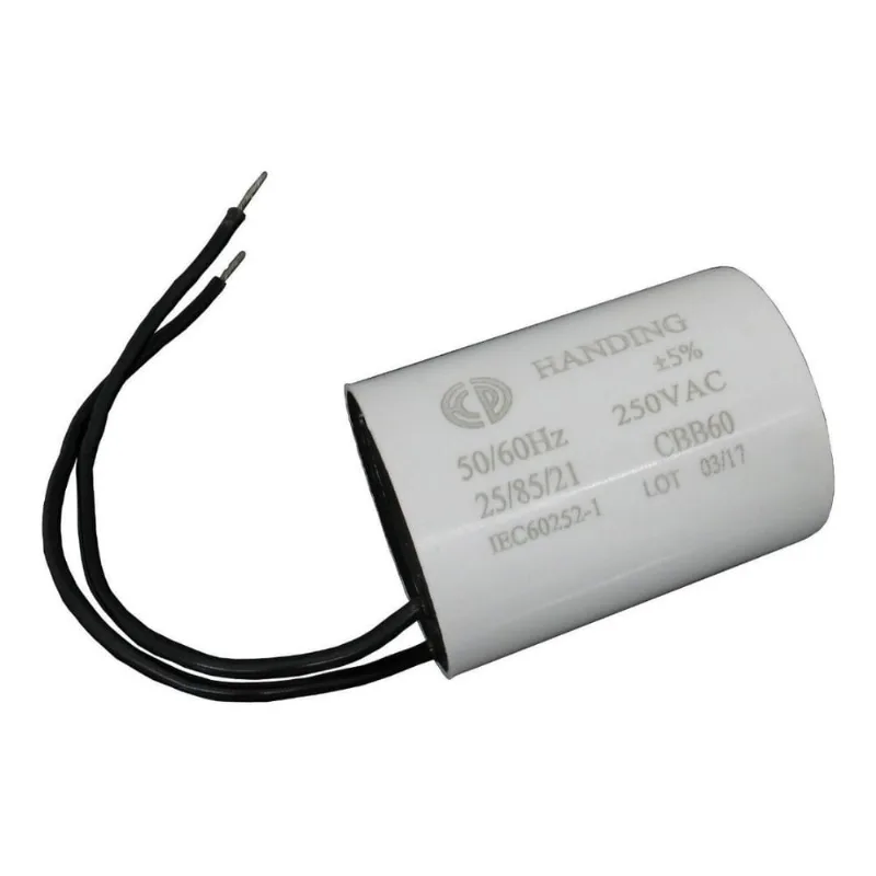 2 Capacitor de Partida 12uf 250vac Motor Portão Eletrônico Ppa Rossi Rcg Garen