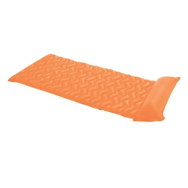 Colchão Inflável Bronzeador Esteira Laranja Intex 58807 - Não Disponível - Esporte E Lazer