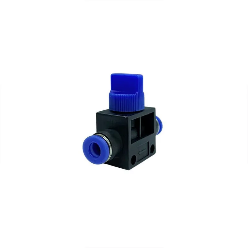 Válvula Bloqueio De Fluxo Em Linha Pneumática Tubo 8,0 Mm