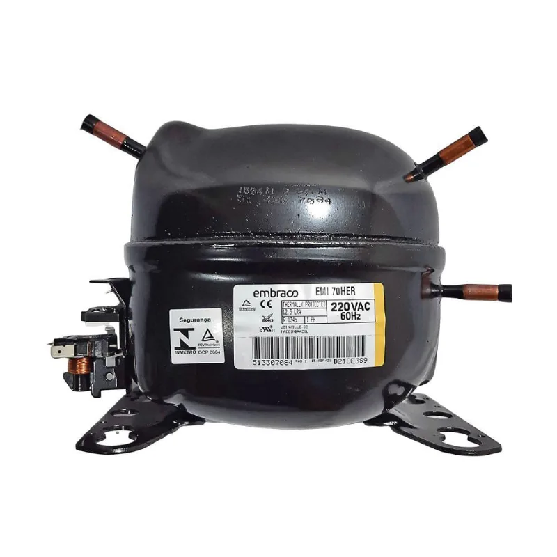 Compressor Embraco 1/5 220V R134 Emi70her 220V