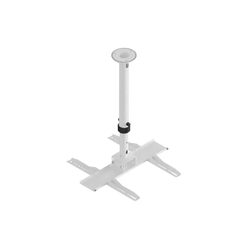 5 Suporte Tv de Teto Sth-4040tg-w 32 a 55 Giro 360 Dentista Odontológico