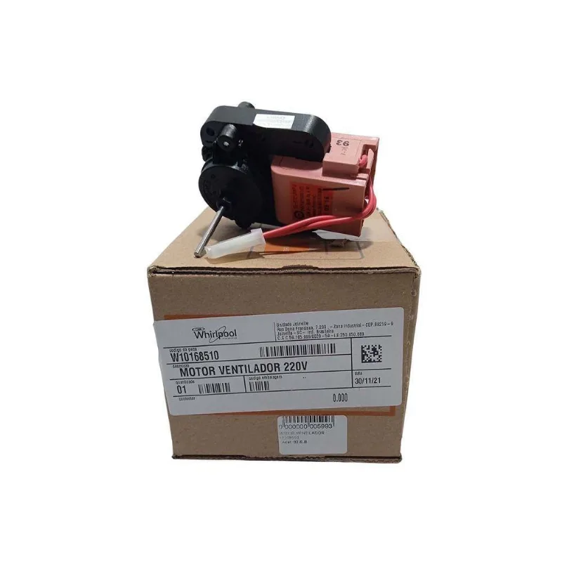 Motor Ventilador Para Refrigerador Brastemp W10168510 220V 220v