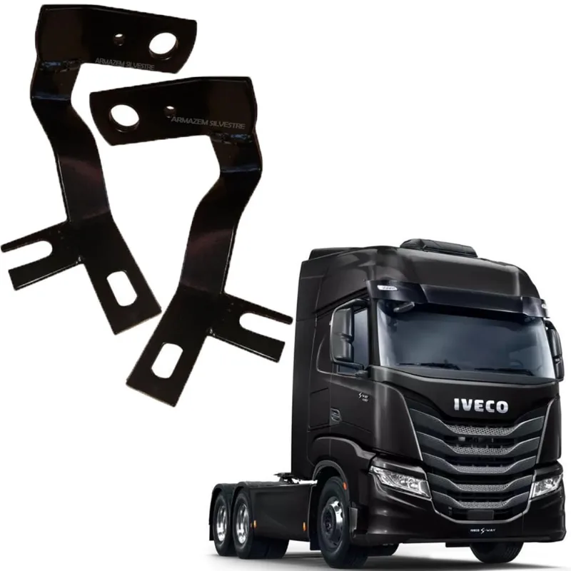 2 Suporte Dianteiro Parabrisa p/ Antena Px Iveco S-way S Way