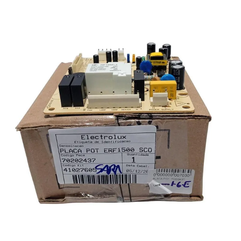 Placa Potência Refrigerador Electrolux 70202437 Df80X