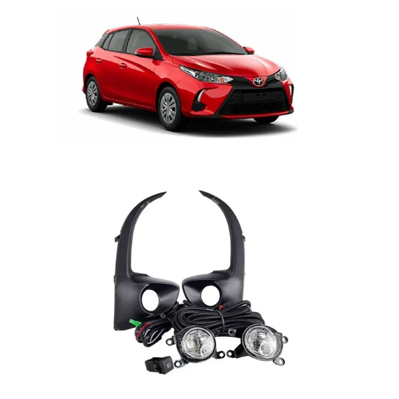 Kit Farol Milha Neblina Com Led Yaris 2022 2023 Em Diante