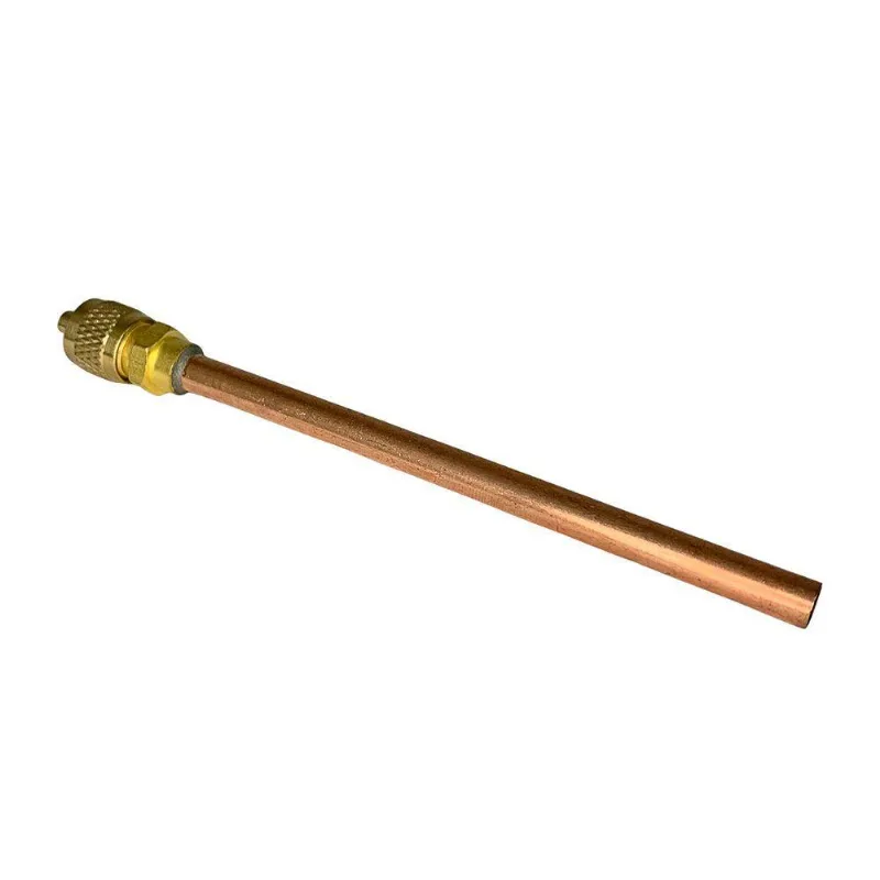 Válvula Schrader 10cm - 1/4"