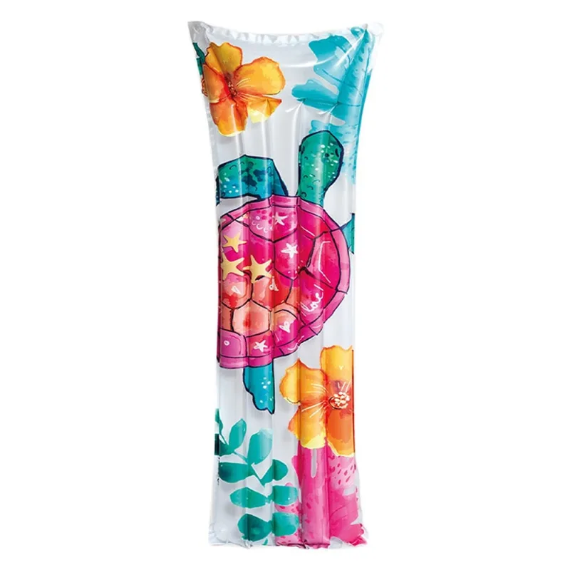 Colchão Inflável Piscina Praia Esteira Fashion - Intex Tartaruga
